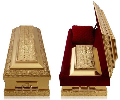 louis vuitton casket price|24 karat gold casket price.